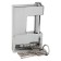 Cost "bison expert" hinged, steel case, P-shaped form, 90 mm