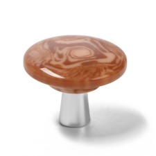 Cappio PK106, D = 32 mm, plastic, chromium/wood, 8 pcs.