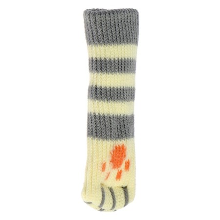 Cappio furniture socks, white-gray color-1