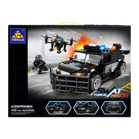 Designer special forces "assault machine", 445 parts-3