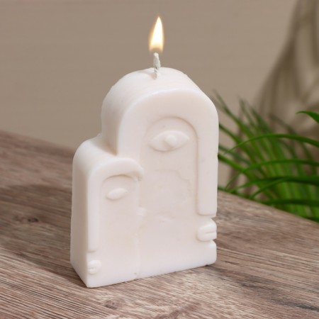 Candle "Picasso" 6.5x3x9.5 cm, paraffin