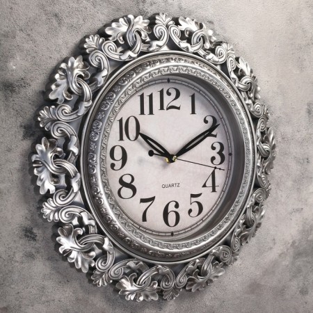 Wall clock, series: interior, "Veliya", D-40 cm, dial 23 cm-1