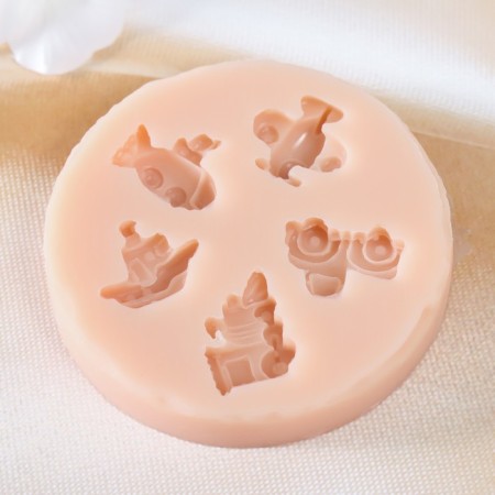 Silicone Mold "Transport" from 2 to 2.3 cm-2
