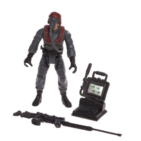 Figure of the hero "Alpha detachment", with accessories, 10x5 cm, mix-3