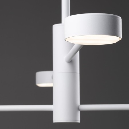 Freya FR5363CL-04W TACTIC, 845x845x775 mm ceiling lamp, GX53, 4x32W, white color-8