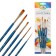 Synthetics Set, 5 rounds No. 1, 3, 5, flat No. 5.8