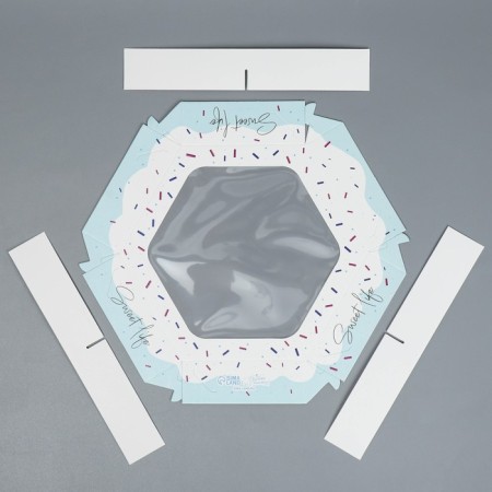 Confectionery box, packaging, Sweet Life, 23 x 23x 4 cm-5