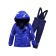 Ski costume for a boy, blue color, height 98 cm