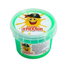 Слайм «Перламутровый» Зелёный, 100 г