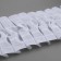 The curtain tape is classic, matte, 10 cm, 50 ± 1 m, white color