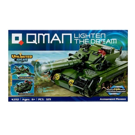Designer Unlimited ideas "Military Technique", 3 in 1, 329 details-4