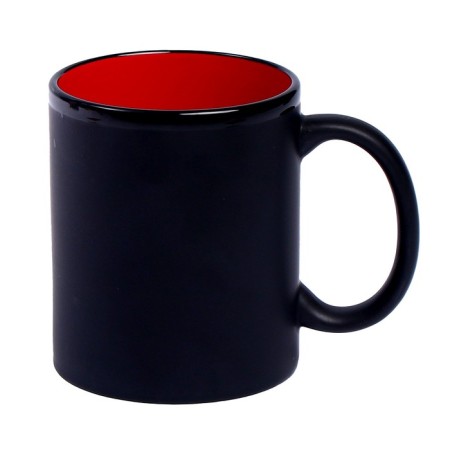 Set of mug drawing with chalk with a stencil “Draw animals”, 400 ml-4