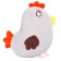 Soft toy "Ryaba chicken", small, 18 cm