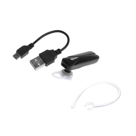 Bluetooth headset for the phone, W-49, wireless, ear mount, black-1