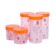 A set of plastic tanks Oursson ja55173/or, 1/0.5 l, 5pcs