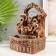 The desktop fountain from the network, the backlight "Two elephants under the arch" 19x14x26 cm
