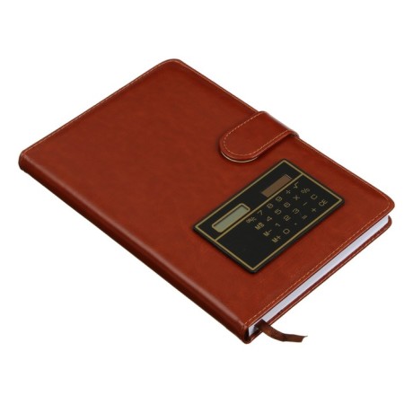 Deliciper of Leduced A5, 140 sheets in a cage, with a calculator, PVC cover, mix-5