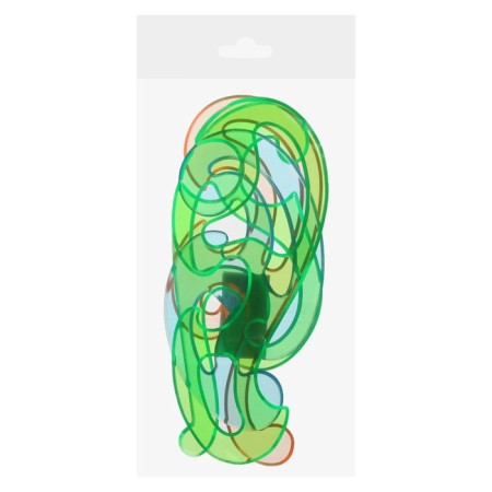 Set of patterns 4 pcs. Calligrata, transparent, color-6