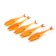 Foamen fish yaman devious minnow on a double, 105 mm, color 20 UV, 5 pcs.