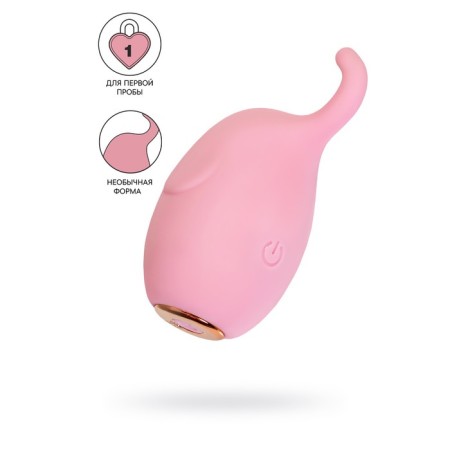 Vibrator "Pitches-Fruits", Mr. Elephant, Pink, silicone, 7.5cm