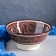 Rishtan ceramics "Patterns", 18 cm, large, brown