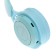 Wireless headphones Y08R, invoices, children's, BT 5.1, backlight, 400 mAh, blue