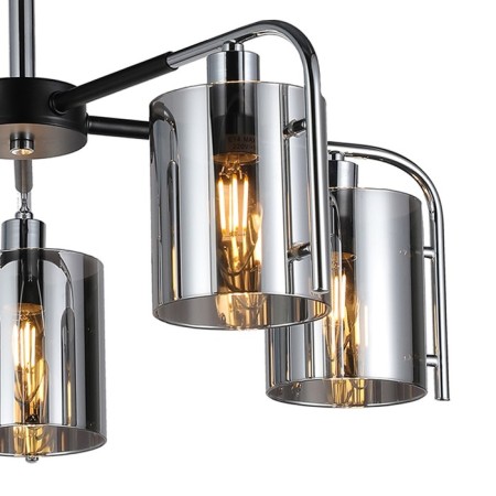 Ceiling lamp 5x40W E14, size 55x55x28 cm-2