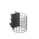 Metallic feeder X-Feeder Me Batman M Grid, Matt Black, 80 g, 30 ml