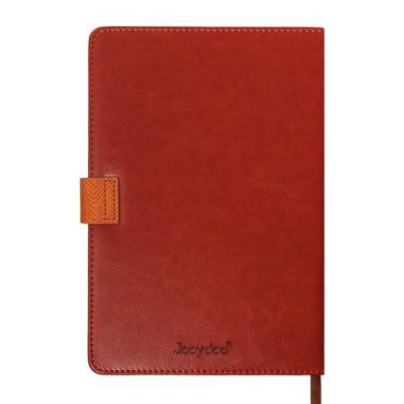 Organizer, A5, 128 sheets, cage, cover of leatherette, with a knife, "patterns", brown-12