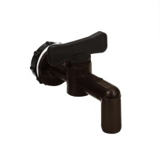 Tap for tank, barrels, canists, d = 20 mm, brown