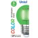 LED LED Uniel, E27, 5 W, Green glow