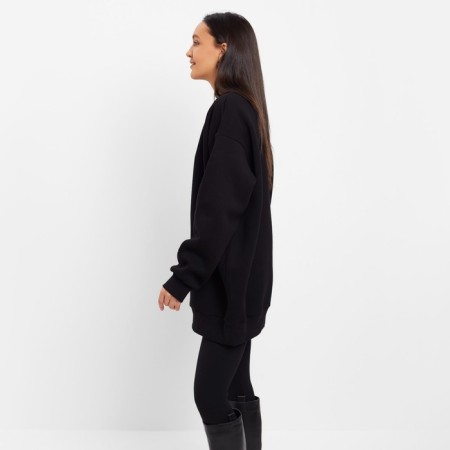 Jumper (sweatshirt) Women's Minaku: Casual Collection Black Color, Rr. 42-1