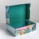 Gift folding box, packaging, GIFT, 30.5 x 22 x 9.5 cm