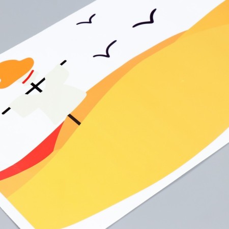 Sticking plastic interior color "wheat fields" 24x60 cm-2