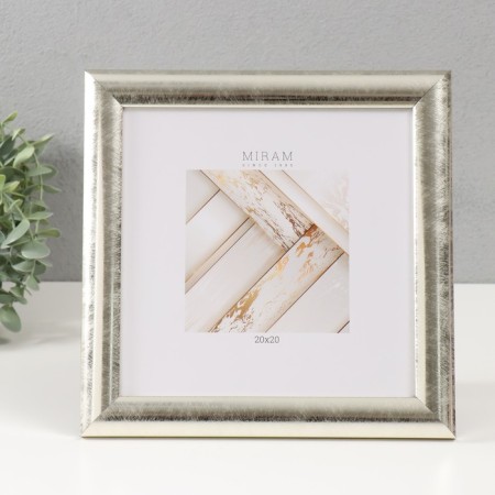 Photo frame Plastic Gallery 20x20 cm, 647221-22, silver (plastic screen)-5