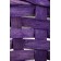 Wicker basket, D13 x H9.5/28cm, bamboo, light purple
