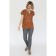 Figure cut -out blouse, size 42