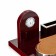 Table 5B1 set with a business card and clock, cherry 34x20x13 cm