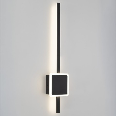 Sconces Citilux "Steg" CL203411, 12.5x61.5 cm, 1x17W, LED, Black Color Black-5