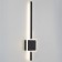 Sconces Citilux "Steg" CL203411, 12.5x61.5 cm, 1x17W, LED, Black Color Black