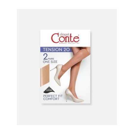 Golphs Women's Contte Elegant Tension 20, size 23-25, Bronz color-2