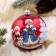 New Year's ball "Lubava" 8.5 cm mix