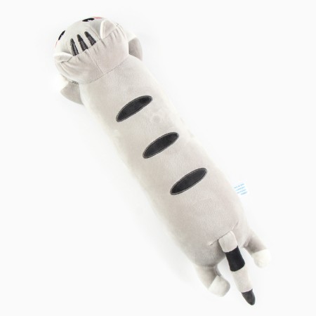 Soft toy "cat", 50 cm, gray color-4
