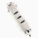 Soft toy "cat", 50 cm, gray color