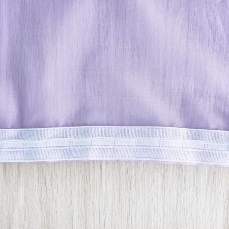 Curtain-tulle for the kitchen Witerra 140x180 cm, color lilac, veil, n/e100%-4