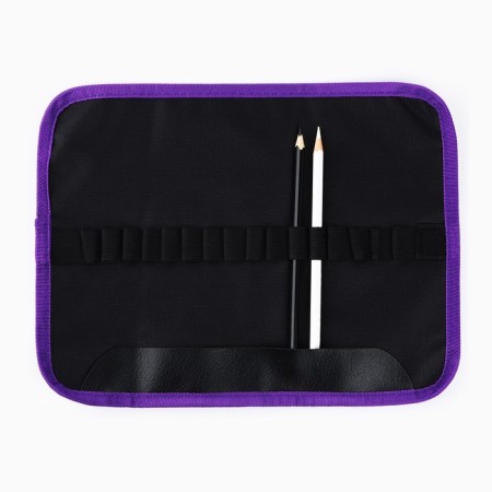 Penal for brushes and pencils textiles, 16 objects "Anime"-1