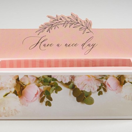 Box for Makarun confectionery, packaging "Have a nice day", 18 x 5.5 x 5.5 cm-1