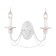 Bra Freya Fr2046-Wl-02-Welia, 195x380x200 mm, E14, 2x60W, white color with gold