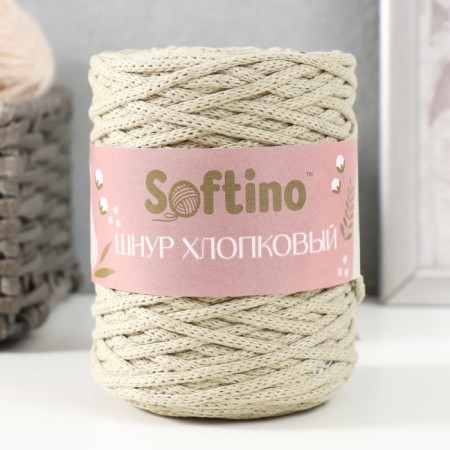 Knitting cord without core 70% cotton, 30% polyester width 3mm 100m/160 ± 10g (133)-3