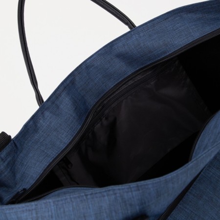 Road bag with lightning, long belt, blue color-2